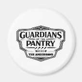 Personalized Guardians of the Pantry Magnet (Vorne)
