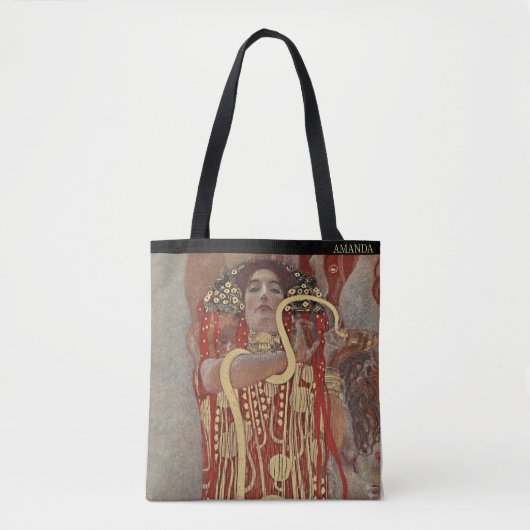 Personalized Gustav Klimt Hygieia Tasche (Vorderseite)