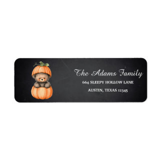 Personalized Halloween Chalkboard Little Pumpkin L