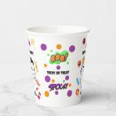 Personalized Halloween Ghost Kids Party Pappbecher (Links)