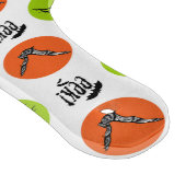 Personalized Halloween Pattern Custom Monogram Schneidebrett (Ecke)