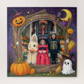 Personalized Halloween Photo Puzzle (Vertikal)