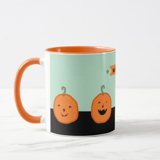 Personalized Halloween Tasse (Links)