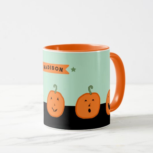Personalized Halloween Tasse (VorderseiteRechts)