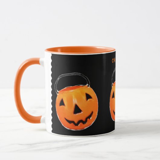 Personalized Halloween Tasse (Links)
