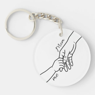 Personalized Hand Holding Keychain Schlüsselanhänger