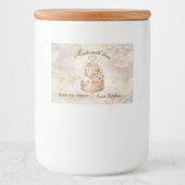Personalized Handmade- Love custom kitchen lable Lebensmitteletikett (Vorderseite)