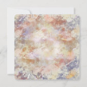 Personalized Handmade- Love custom visit lable Einladung (Rückseite)