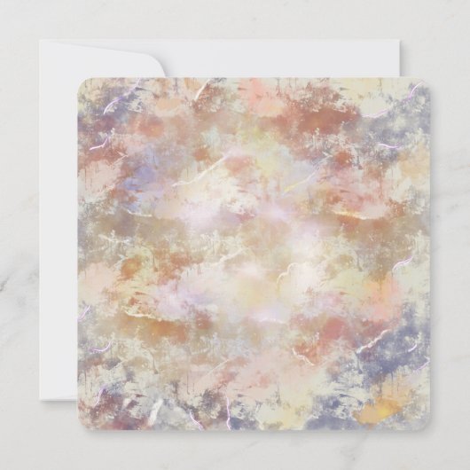 Personalized Handmade- Love custom visit lable Einladung (Rückseite)