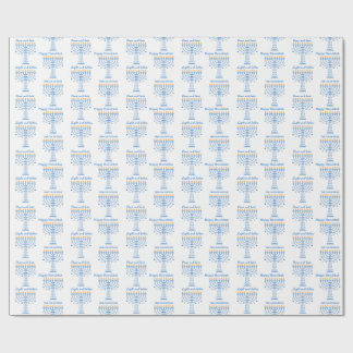Personalized Hannukah wrapping paper Geschenkpapier