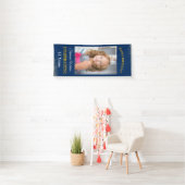 Personalized Happy Birthday Photo Celebration Banner (Insitu)