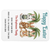 Personalized Happy Easter Cruise Door Magnet (Horizontal)