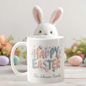 Personalized Happy Easter Family Mug Kaffeetasse