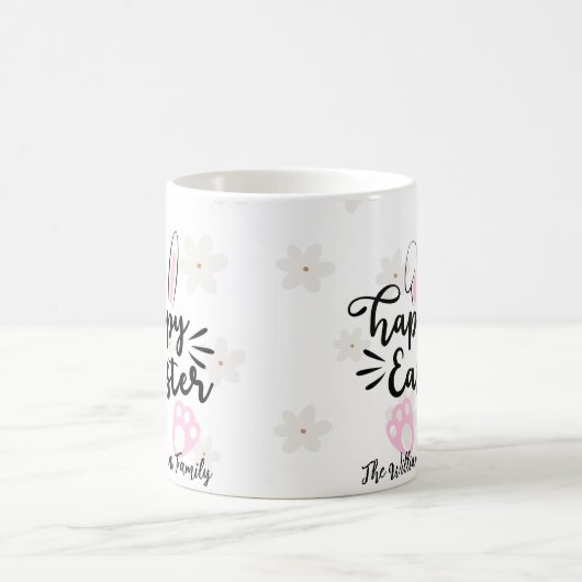 Personalized Happy Easter Mug Kaffeetasse (Mittel)