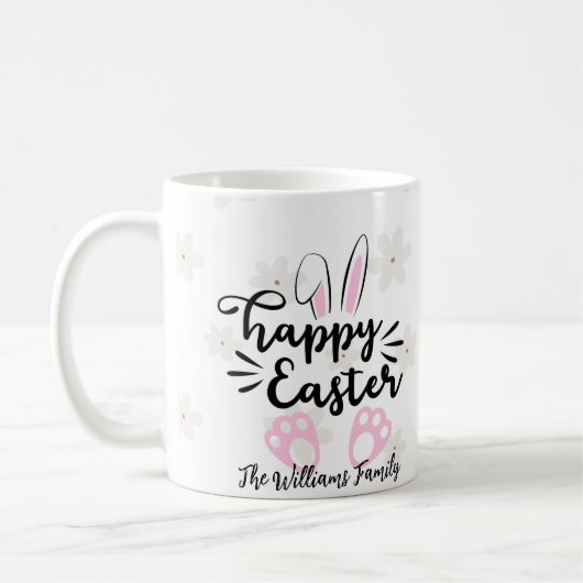 Personalized Happy Easter Mug Kaffeetasse (Links)