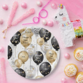 Personalized Happy New Year Party Pappteller (Party)