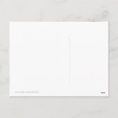 Personalized Happy Valentine's Day Photo Feiertagspostkarte (Rückseite)