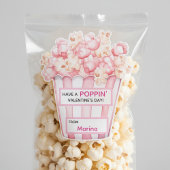 Personalized “Have a Poppin’ Valentine’s Day” Kids Aufkleber