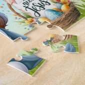 Personalized He Is Risen Easter Puzzle (Seite)