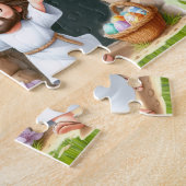 Personalized He Is Risen Easter Puzzle (Seite)