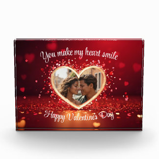 Personalized Heart Photo Frame Fotoblock