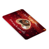 Personalized Heart Photo Frame Magnet (Rechte Seite)