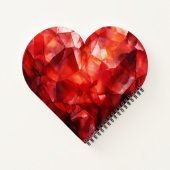 Personalized Heart Spiral NoteBook For Work& Study Notizblock (Rückseite)