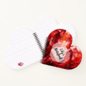 Personalized Heart Spiral NoteBook For Work& Study Notizblock (Innenseite)