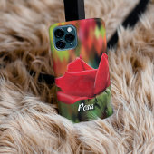 Personalized High-Poly Rose Bud Phone Case iPhone Hülle