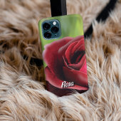 Personalized High-Poly Rose In Bloom Phone Case iPhone Hülle