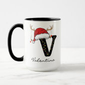 Personalized Holiday Alphabet Mug for Teachers Tasse (Links)