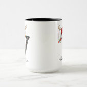 Personalized Holiday Alphabet Mug for Teachers Tasse (Zentrum)