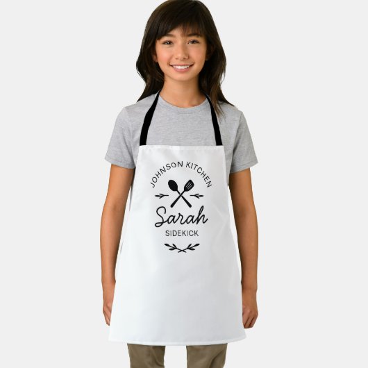 Personalized Holiday Baking Apron Matching set Duo Schürze (Insitu)