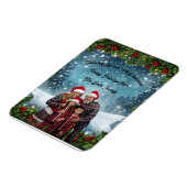Personalized Holiday Card Magnet (Linke Seite)