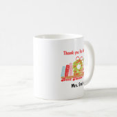 Personalized Holiday Gift for Educators Kaffeetasse (VorderseiteRechts)