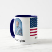 Personalized Honor To Serve The Country Hero Mug Tasse (Vorderseite Links)