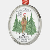 Personalized Horse Christmas Ornament Keepsake (Links)