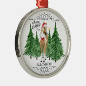 Personalized Horse Christmas Ornament Keepsake (Rechts)