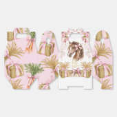 Personalized Horse Gift Girly Blush Pink Geschenkschachtel (Ungeklappt)