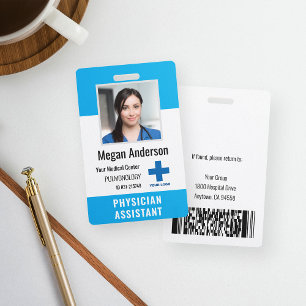 Personalized Hospital Employee Logo & Photo ID Ausweis