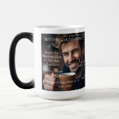 Personalized Hottest Cocoa Drinker Flirty Verwandlungstasse (Links)