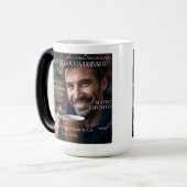 Personalized Hottest Cocoa Drinker Flirty Verwandlungstasse (Vorderseite Links)