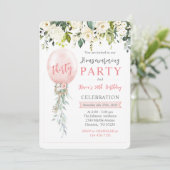 Personalized Housewarming and Birthday Einladung (Stehend Vorderseite)