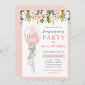 Personalized Housewarming and Birthday Einladung (Vorne/Hinten)