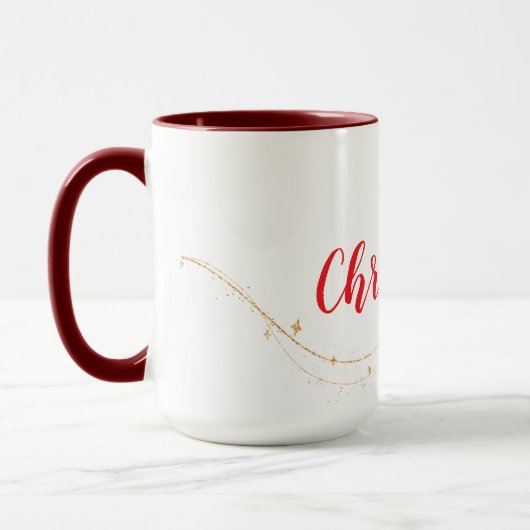 Personalized I Love Christmas Mug Tasse (Links)
