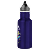 PERSONALIZED I LOVE GYMNASTICS DESIGN EDELSTAHLFLASCHE (Rechts)