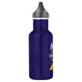 PERSONALIZED I LOVE GYMNASTICS DESIGN EDELSTAHLFLASCHE (Links)