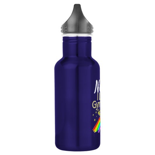 PERSONALIZED I LOVE GYMNASTICS DESIGN EDELSTAHLFLASCHE (Links)