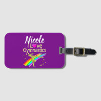 PERSONALIZED I LOVE GYMNASTICS DESIGN