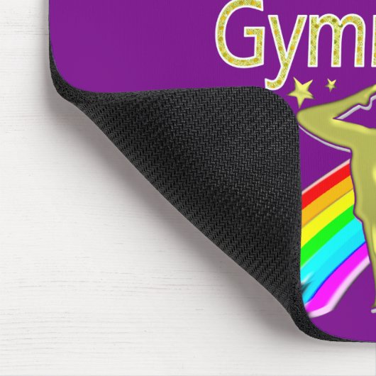 PERSONALIZED I LOVE GYMNASTICS DESIGN MOUSEPAD (Ecke)